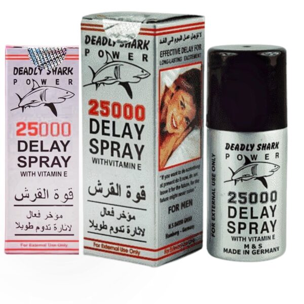 Deadly Shark Power 25000 Men Delay Spray