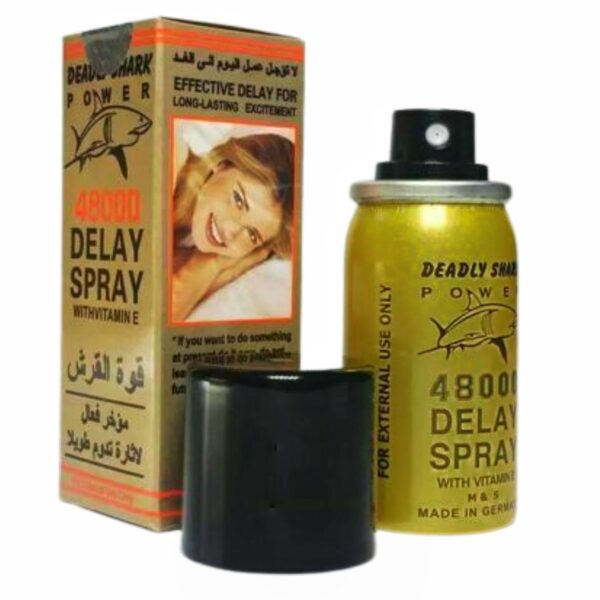 Deadly Delay Shark Power 48000 Spray for men