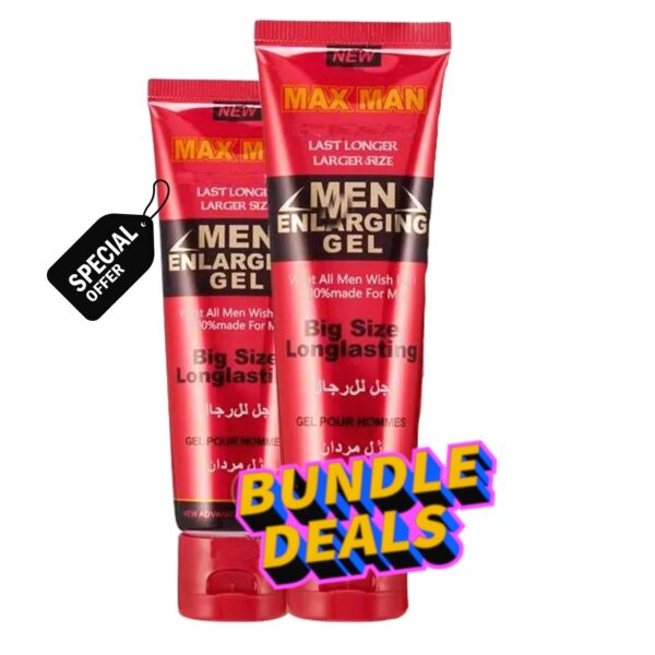 Maxman Red Power Size Men Gel - Bundle