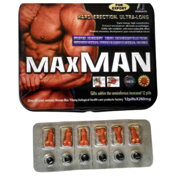 MaxMan Ultra Long High Energy Tablets thumbnail 4