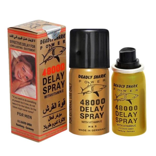 Deadly Delay Shark Power 48000 Spray for men thumbnail 3