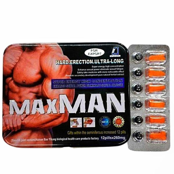MaxMan Ultra Long High Energy Tablets