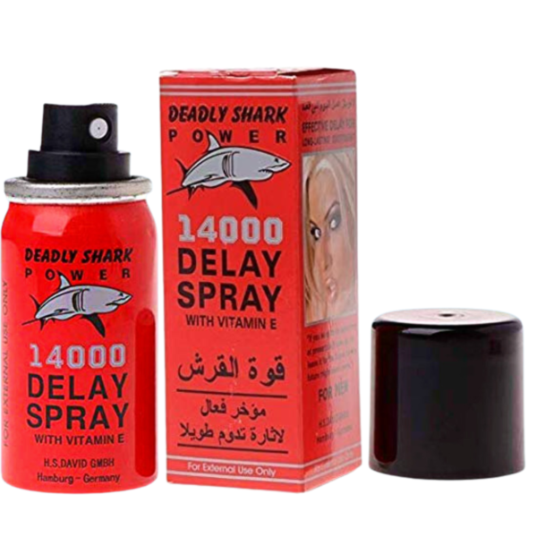 Deadly shark power 14000 men delay spray