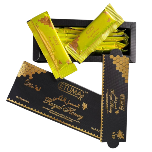 Organic Royal Honey Etumax | 12 Sachets
