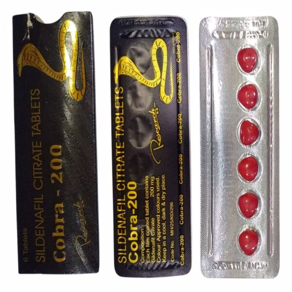 Black Cobra Tablets 200mg