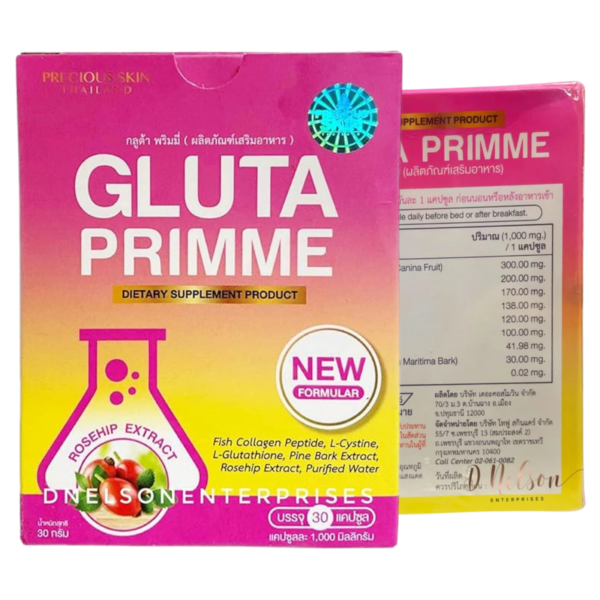 Gluta Primme Dietary Capsules (30)