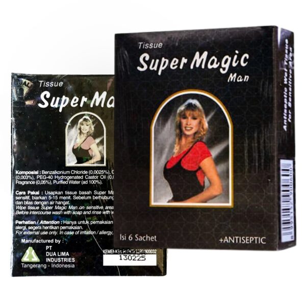 Super Magic Delay Man Tissue