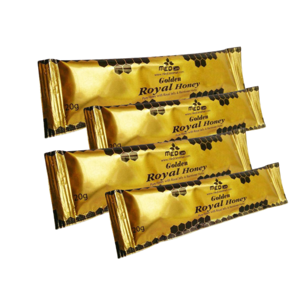 MED CARE Golden Royal Honey - 12 Pieces