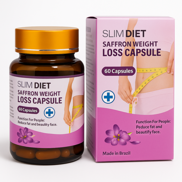 Original Safforn SLIM DIET Weight Loss Capsules