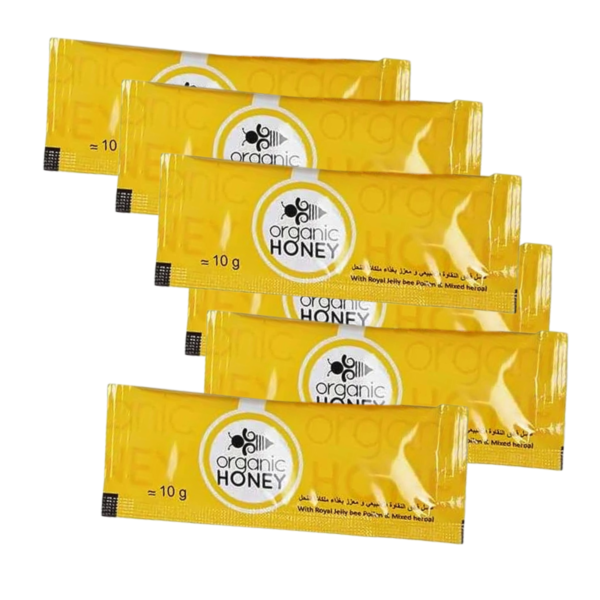 Organic Royal Honey with Natural R-Jelly for Men - 12 Pieces thumbnail 3