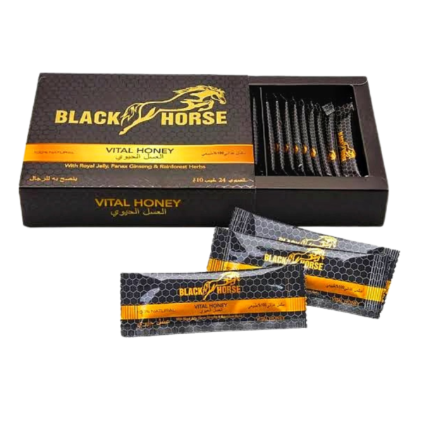 Original Black Horse Vital Honey - 24 Pieces