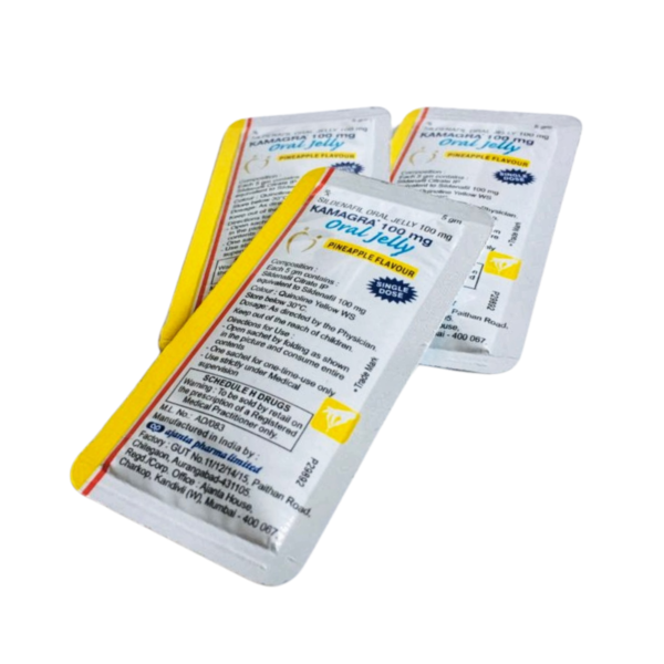 Super Kama agra Flavoured Oral Jelly - 100mg thumbnail 4