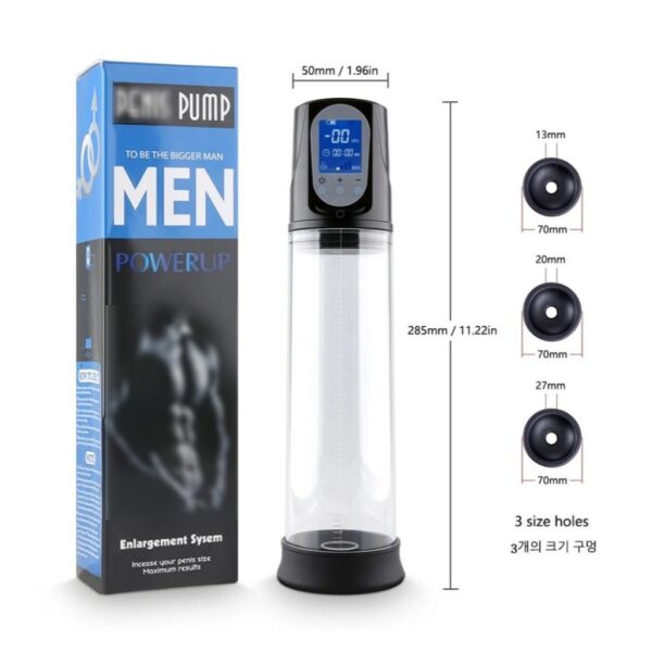 Enlargement System Men Power up Pump Auto Electric