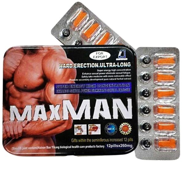 MaxMan Ultra Long High Energy Tablets thumbnail 3