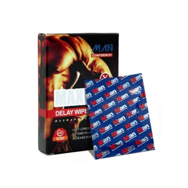 Max man Delay Wipes for Men thumbnail 3