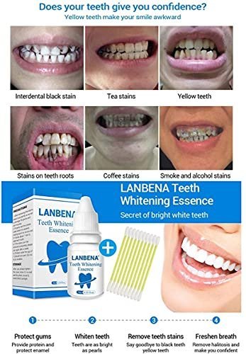 LANBENA Cleaning Serum Removes Plaque Stains Teeth