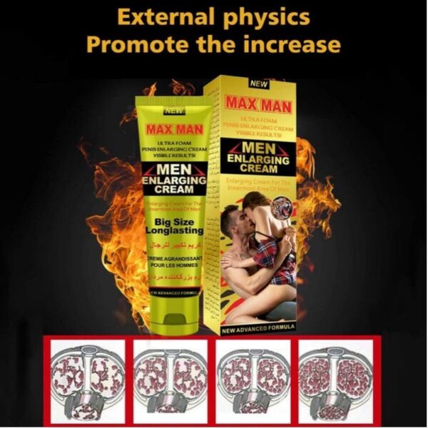 Maxman Gold Cream For Men Enlarging And Size&Timing