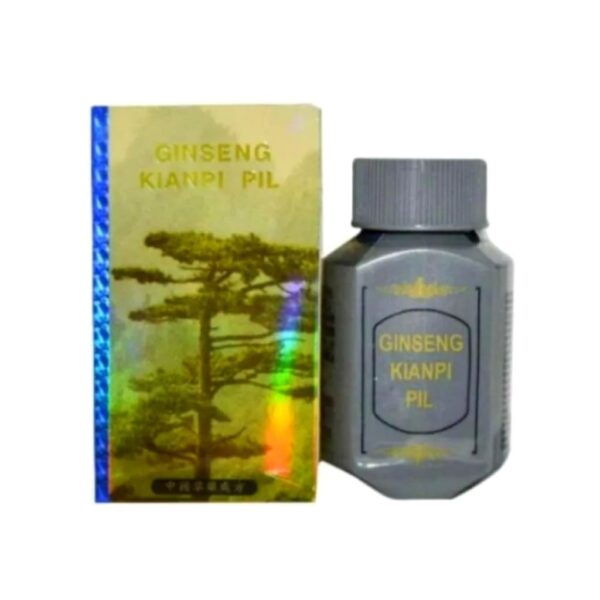 Ginseng Kianpi Pills To Increase Weight, Muscles And Strength Gray