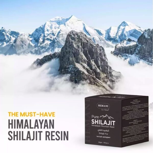 100% Pure Shilajeet Himalayan Mountain Hemani Resin