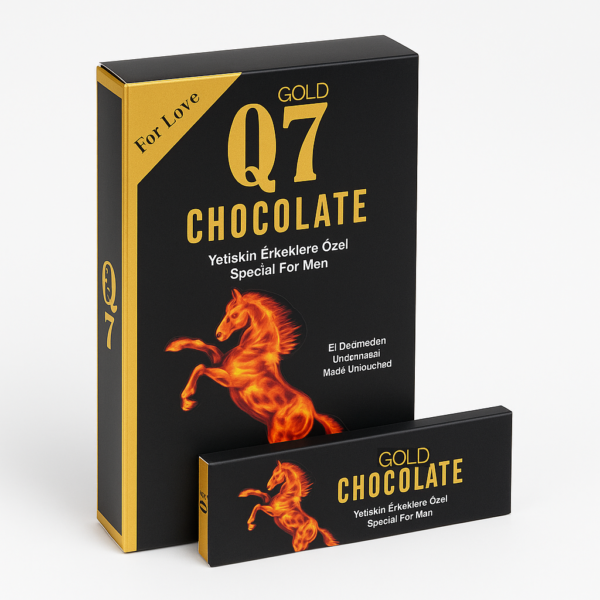 Q7 Gold Chocolate 12 Bars For Men