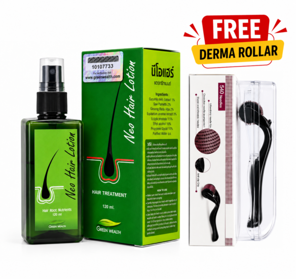 Original Neo Hair Lotion + Hair Roller