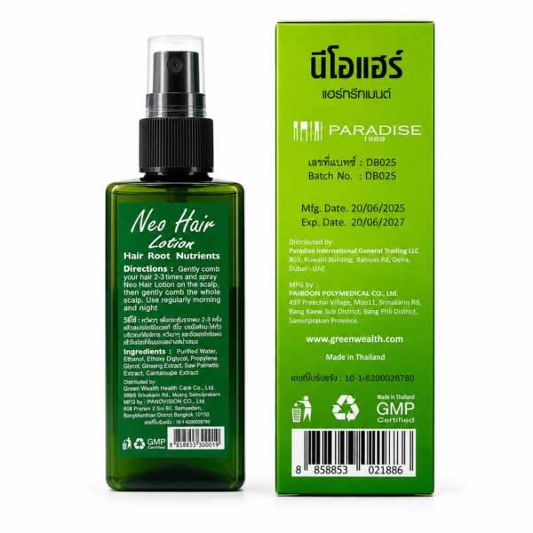 Original Neo Hair Lotion + Hair Roller