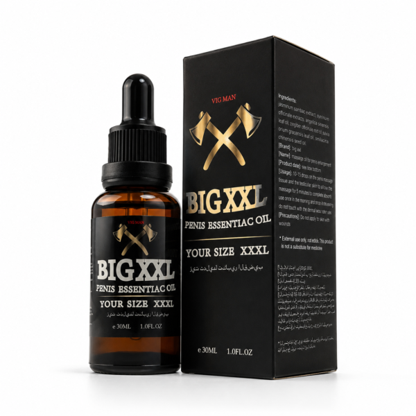 Big XXL oil penis essentiac oil