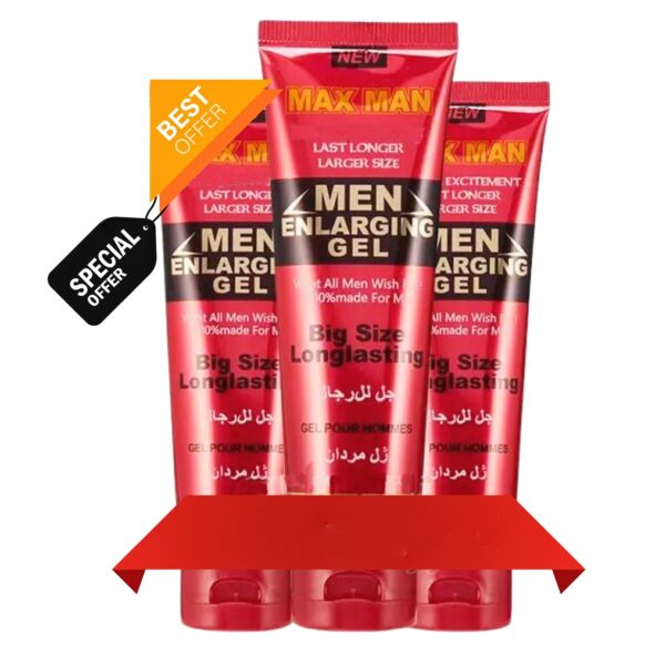 Maxman Red Power Size Men Gel - Bundle