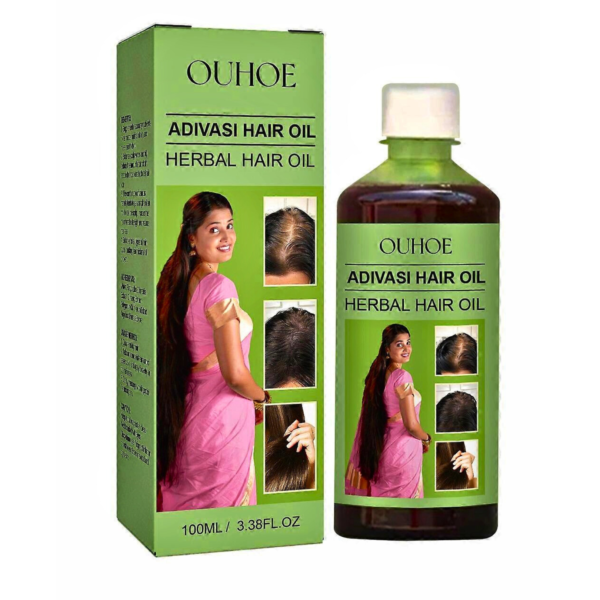 Original OUHOE Adivasi Herbal Hair Oil - 100ml