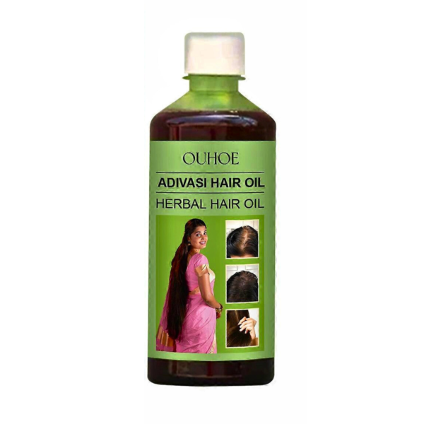 Original OUHOE Adivasi Herbal Hair Oil - 100ml thumbnail 2