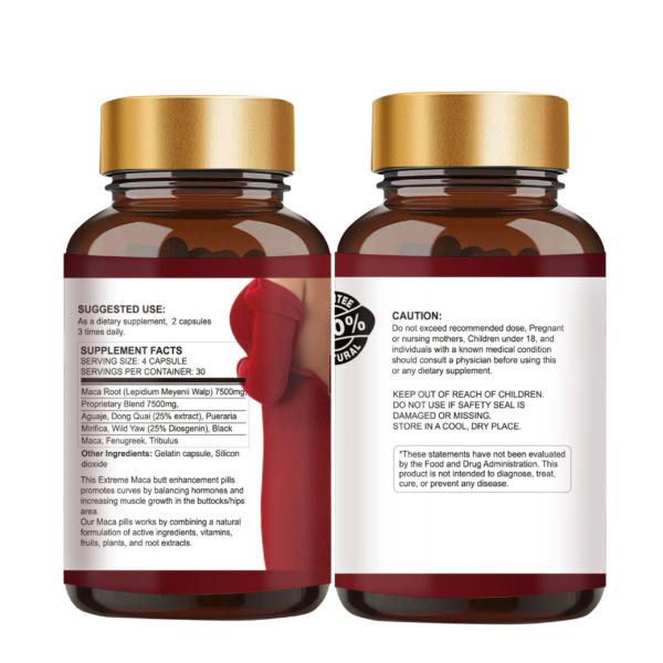 Extreme Curve Maca Plus Women Capsule thumbnail 2