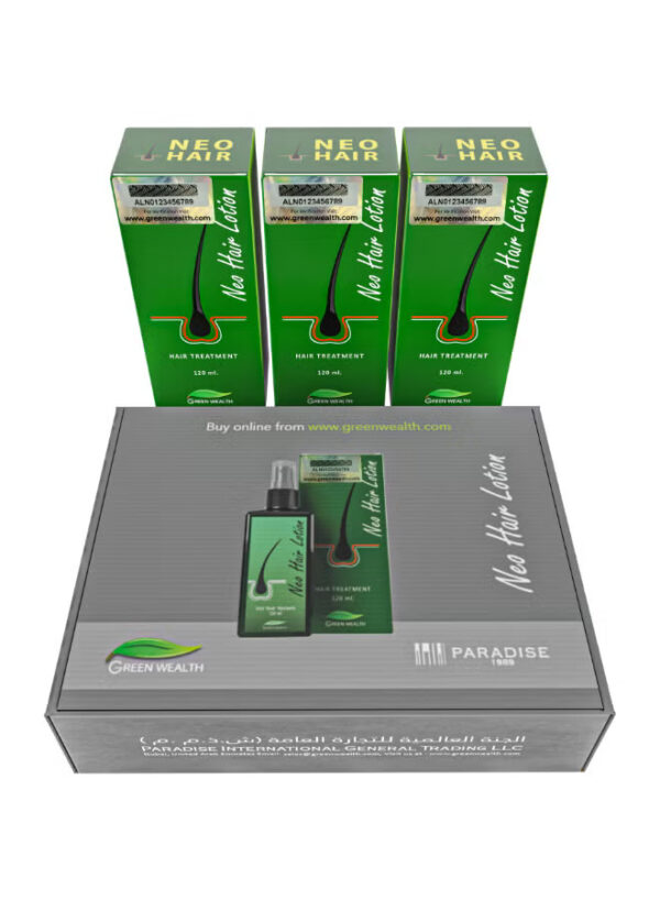3-PACK Original Neo Hair Lotion Green Wealth thumbnail 3