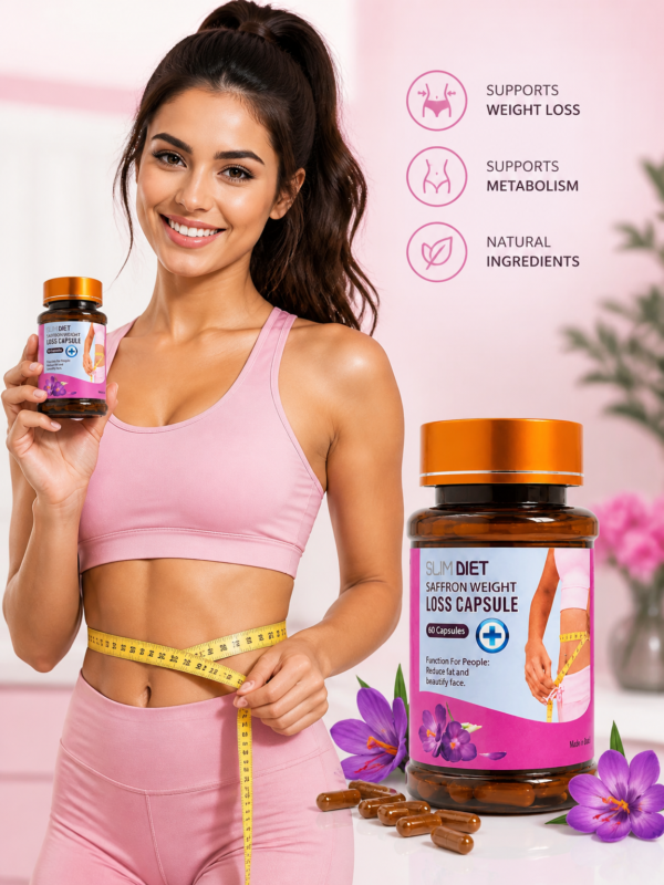 slim diet saffron weight capsule thumbnail 2