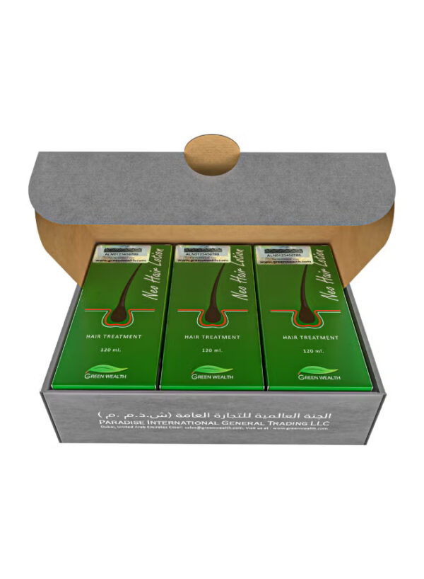 3-PACK Original Neo Hair Lotion Green Wealth thumbnail 2