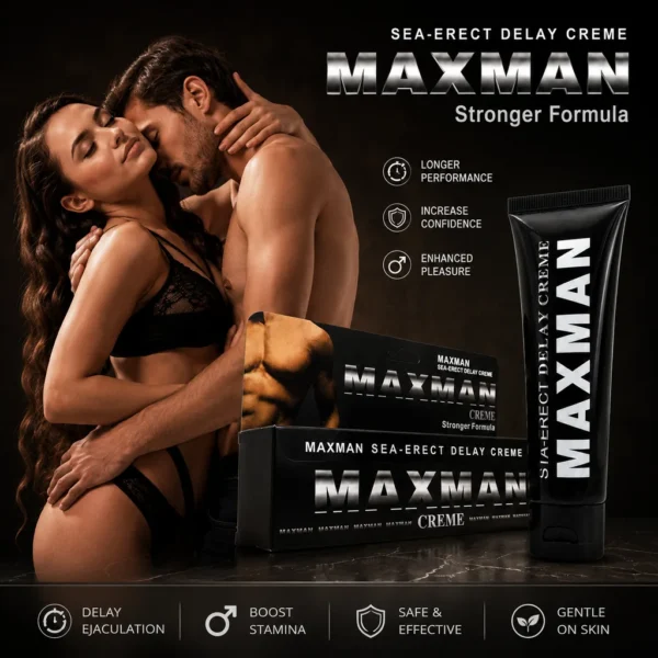 Maxman SEA-ERECT Delay Cream
