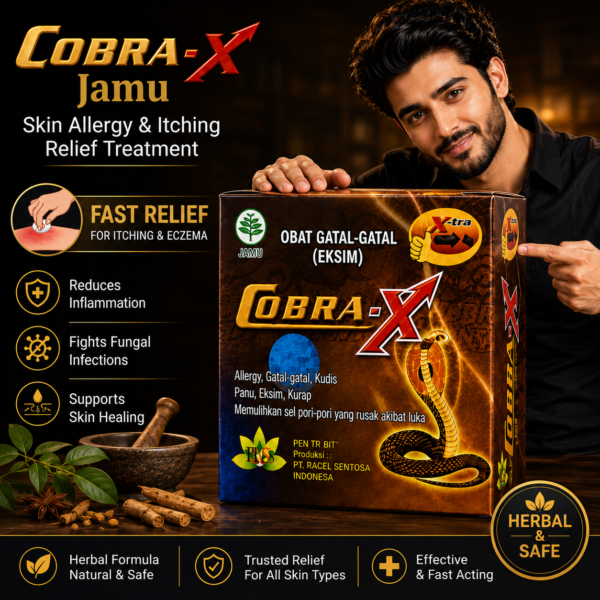 Cobra-X Skin Allergy & Itching Relief Treatment
