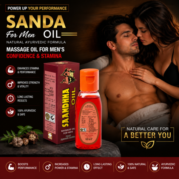 Saandhha Oil Penis Massage Oil For Men