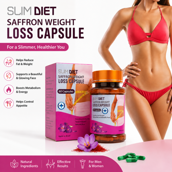 slim diet saffron weight capsule