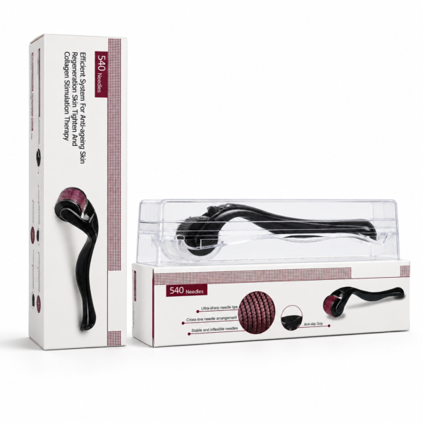 Derma roller system for hair