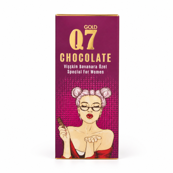 Q7 Gold Female Chocolate شوكولاتة Q7 جولد النسائية - لتعزيز الرغبة والمتعة الحميمية thumbnail 2