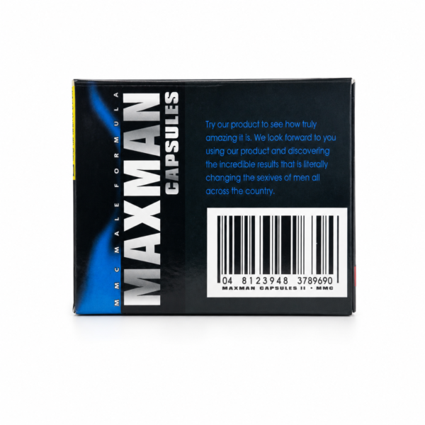 MAXMAN POWER 60 CAPSULS thumbnail 3