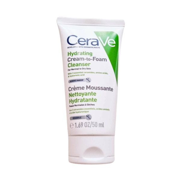 CeraVe Hydrating Cream-to-Foam Cleanser