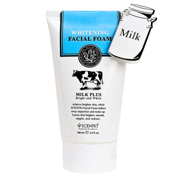 Whitening Facial Foam Milk Plus