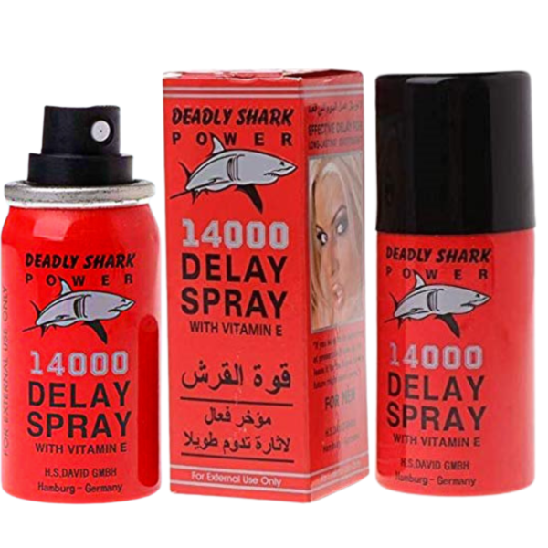 Deadly shark power 14000 men delay spray