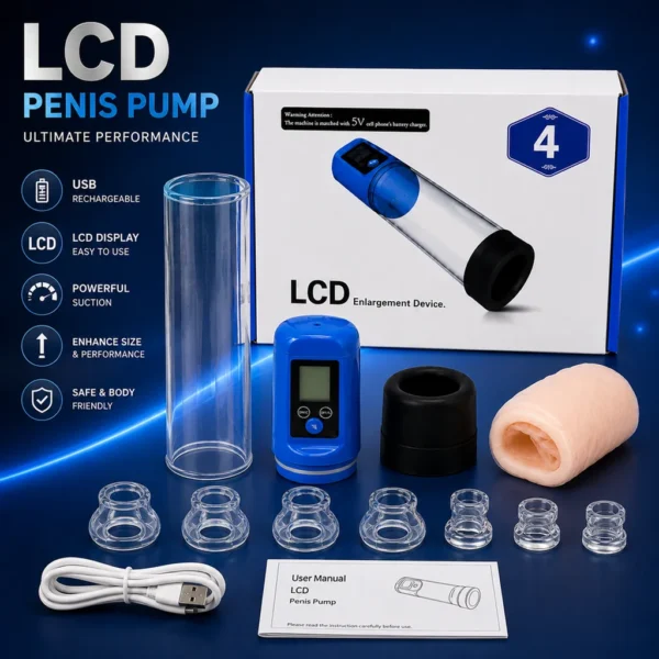 LCD Penis Pump For Male