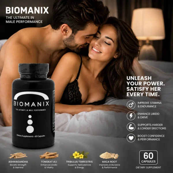 BIOMANIX Black Male Performance Dietary Supplement