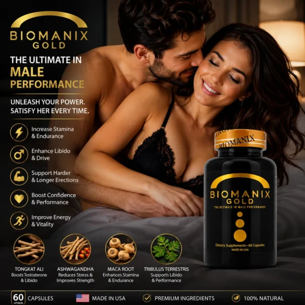 BIOMANIX  GOLD – The Ultimate in Male Performance