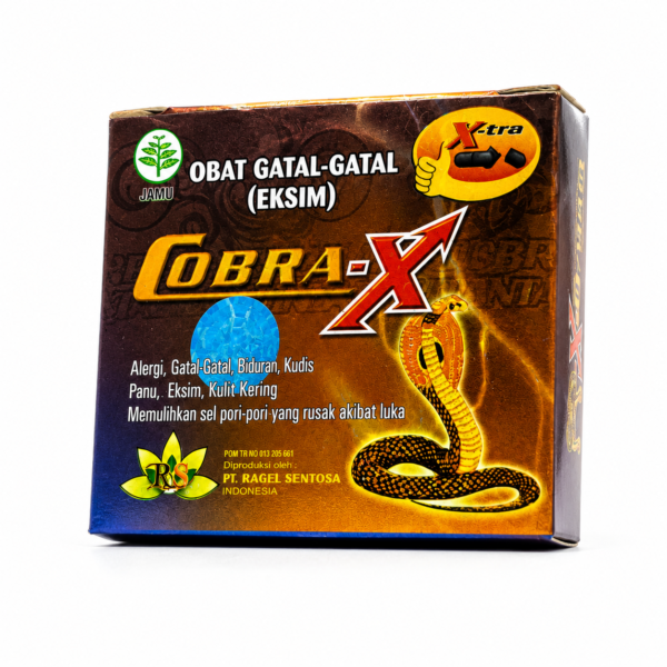 Cobra-X Jamu Herbal Capsules for Skin Itch & Allergy thumbnail 3