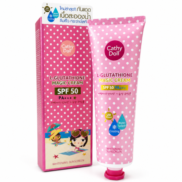 Cathy Doll Whitening Sunscreen L-Glutathione Magic Cream thumbnail 2
