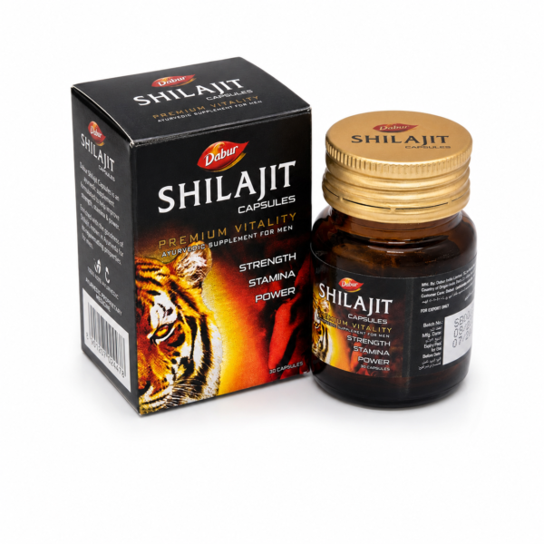 Dabur Shilajit Capsules Supplement for Men thumbnail 2